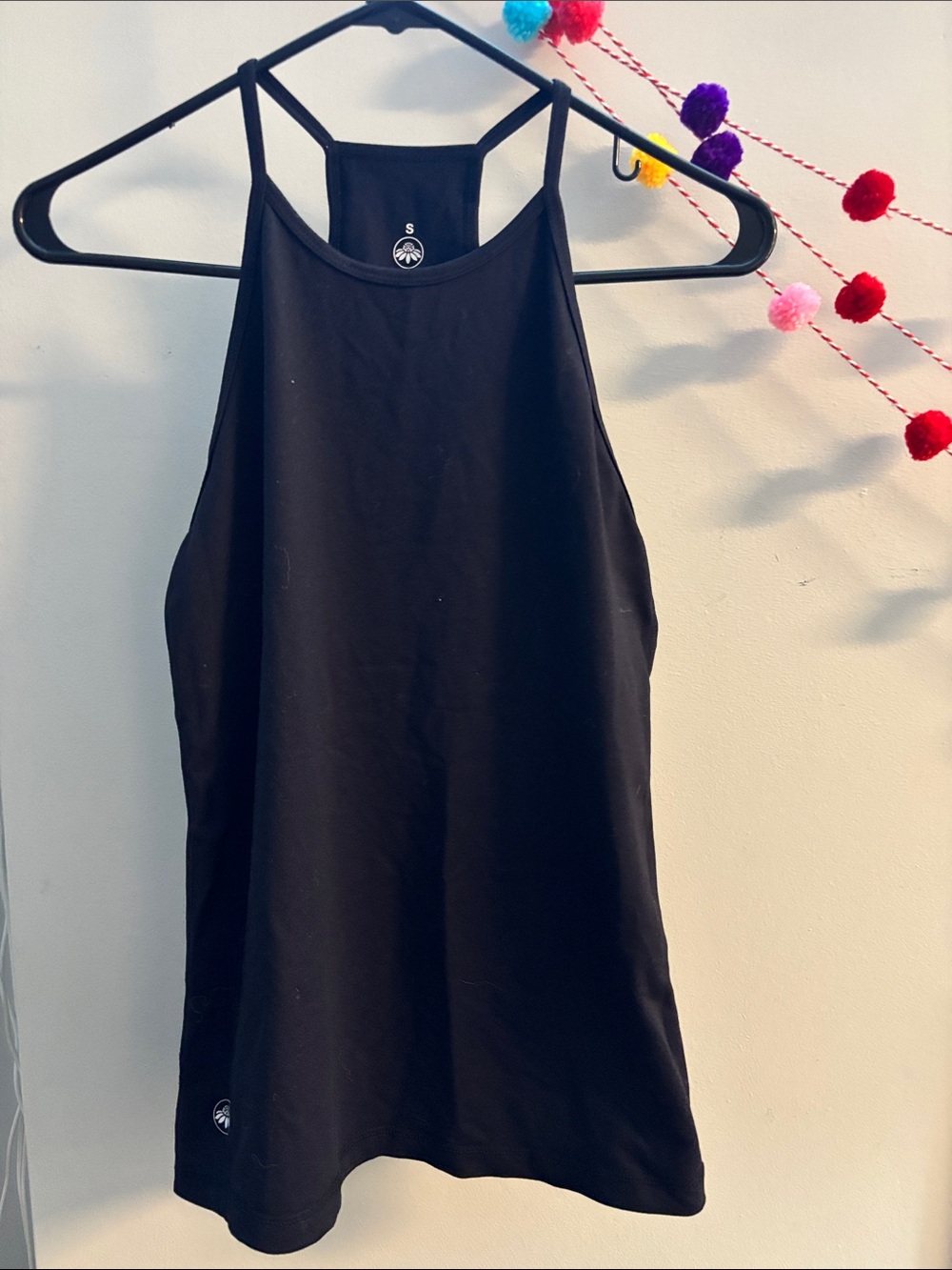 SM Senita Athletics Black Racerback Training Tank